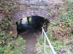 
LNWR Pentwyn subway, Abersychan, October 2009